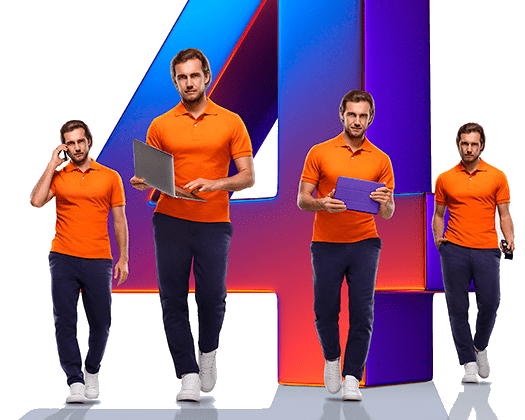 Великолепная четверка Ростелеком в&nbsp;деревня Гринёвка (Орловская область)